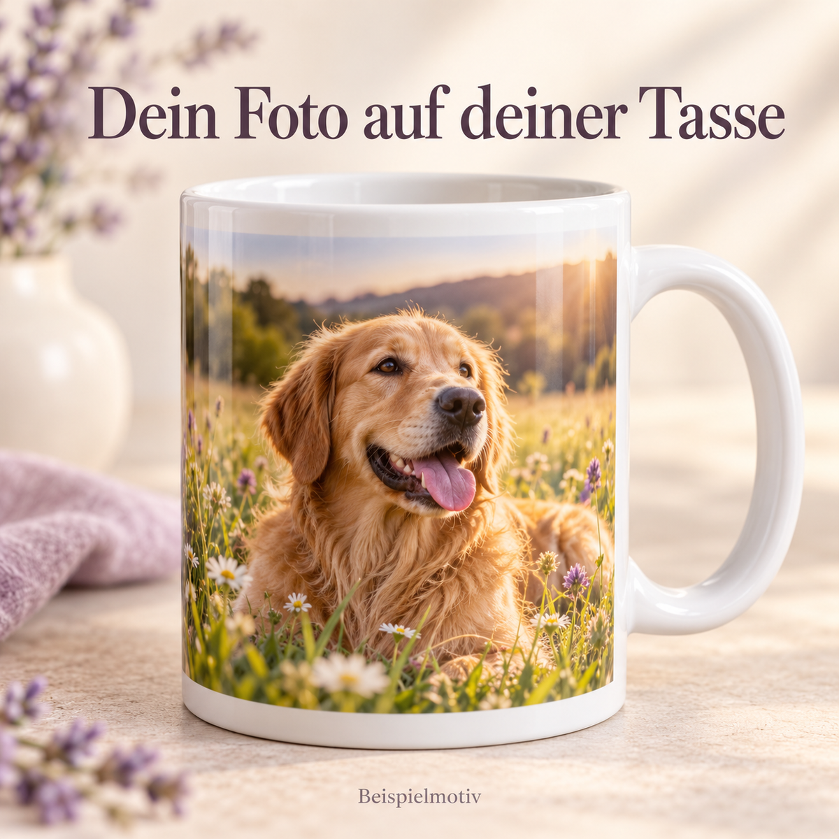 Personalisierte Fototasse - mit deinem Wunschfoto
