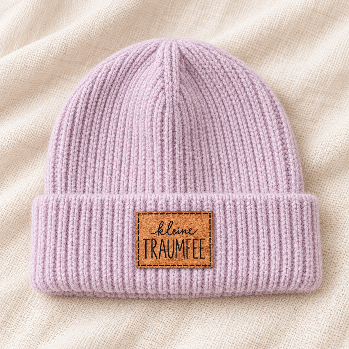 Kunstleder-Patch „kleine Traumfee“ – zum Aufnähen