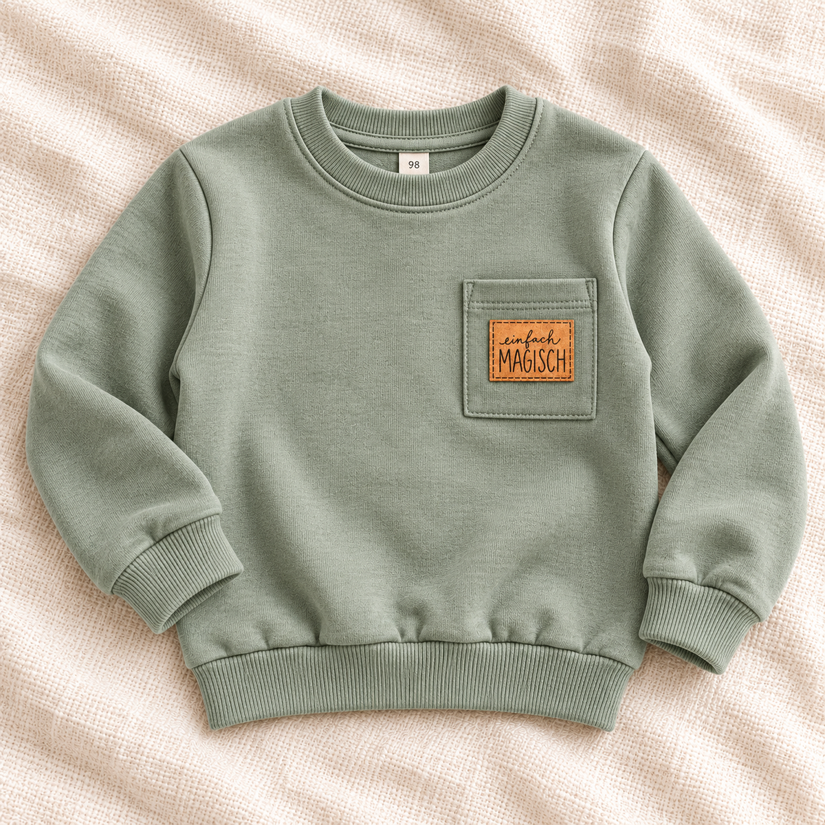 Kunstleder-Patch „einfach Magisch“ – zum Aufnähen