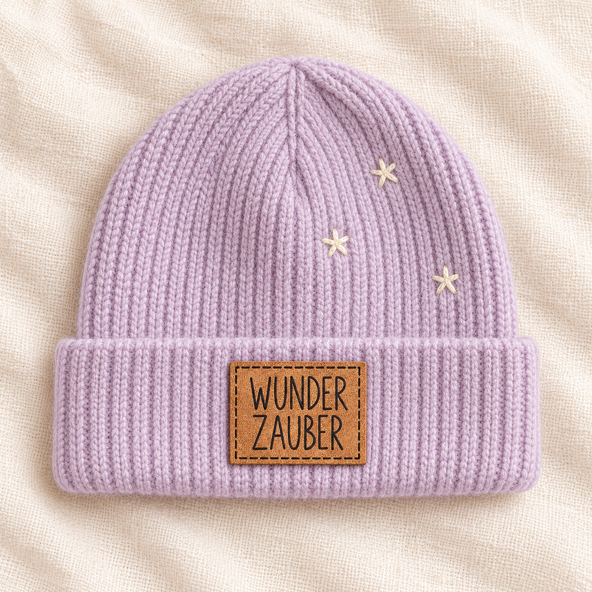 Kunstleder-Patch „WUNDER ZAUBER“ – zum Aufnähen
