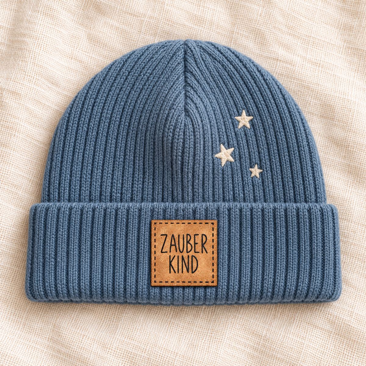 Kunstleder-Patch „ZAUBER KIND“ – zum Aufnähen