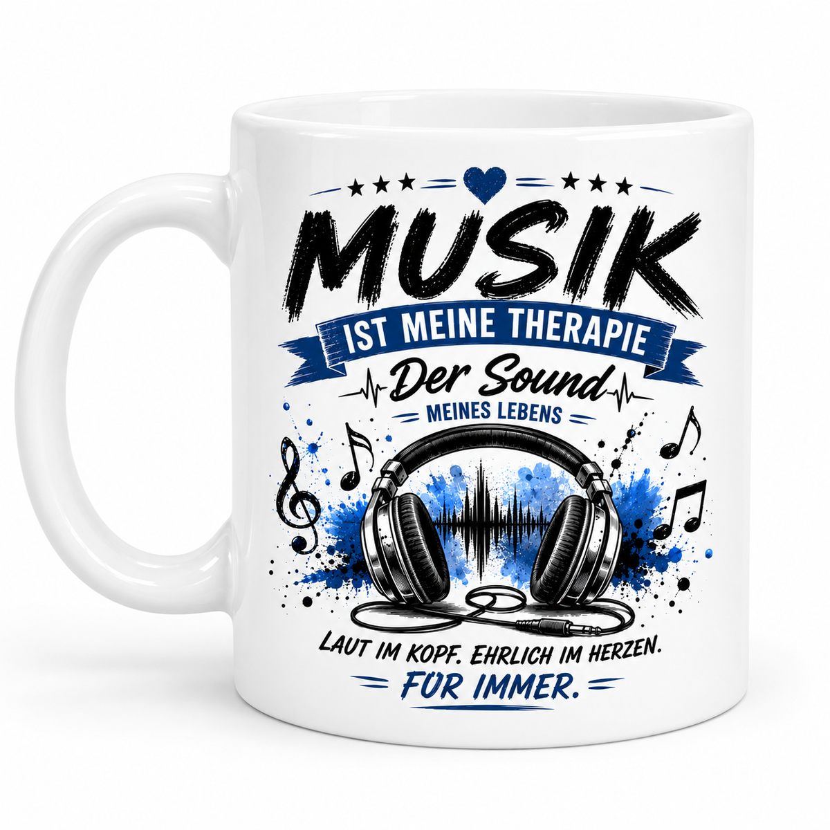 Motivtasse „Musik“ – dein Lieblingsmotiv für die Kaffeepause