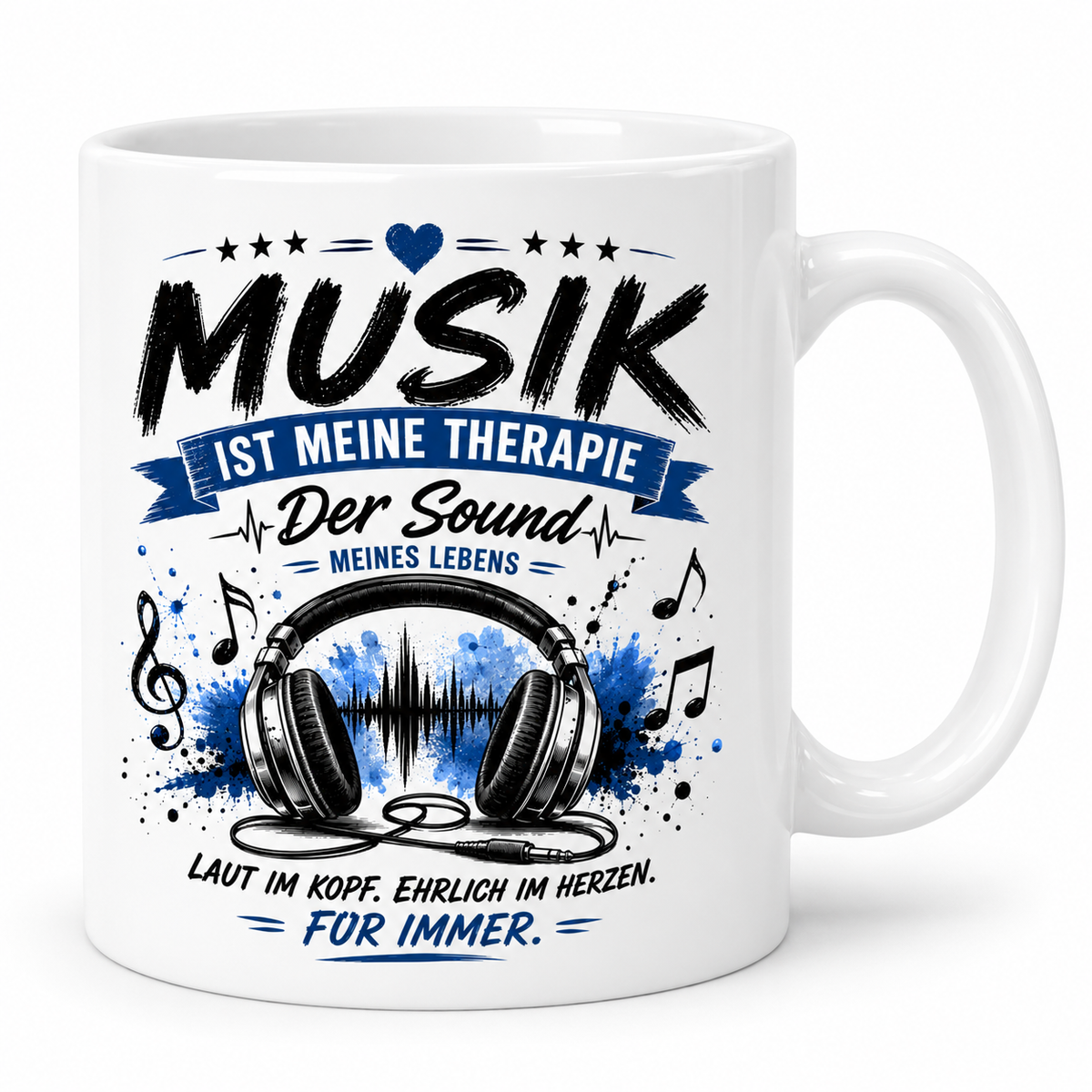 Motivtasse „Musik“ – dein Lieblingsmotiv für die Kaffeepause